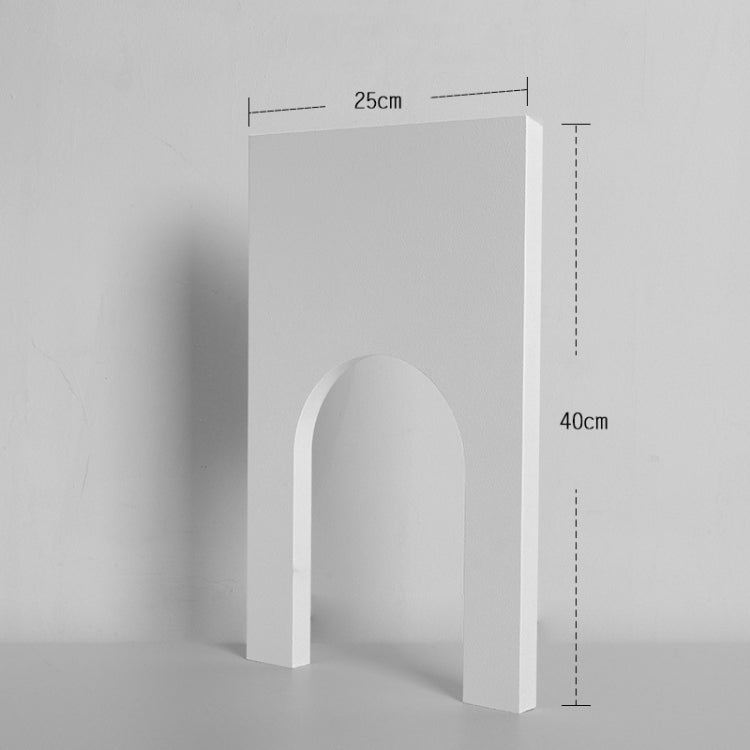 Arch Low Inner Arch Solid Wood Geometric Polygon Camera Props Creative Photography Ornaments