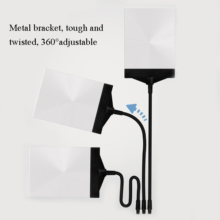 Mobile Live Broadcast Anchor Interactive Subtitle Amplifier Large Screen Anti-Blue Light Ultra-Clear Eye Protection Screen Amplifier(Black)