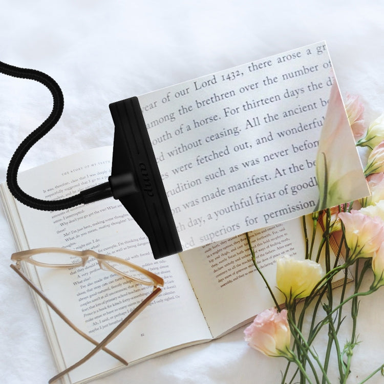 Mobile Live Broadcast Anchor Interactive Subtitle Amplifier Large Screen Anti-Blue Light Ultra-Clear Eye Protection Screen Amplifier(Black)