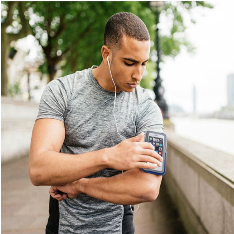 Sport Armband Belt Cover Running Transparent Bag for Mobile Phones below 5.5 inch
