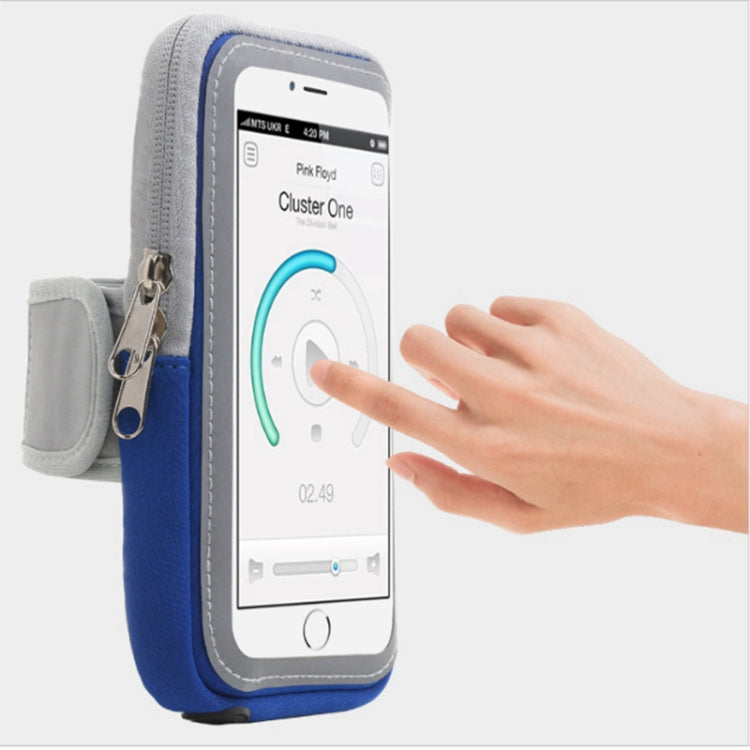 Sport Armband Belt Cover Running Transparent Bag for Mobile Phones below 5.5 inch