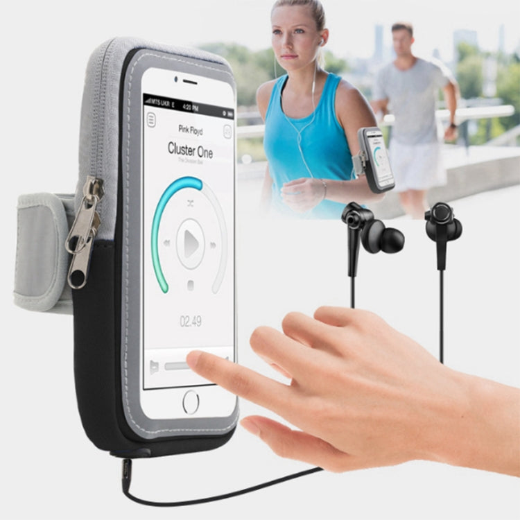 Sport Armband Belt Cover Running Transparent Bag for Mobile Phones below 5.5 inch