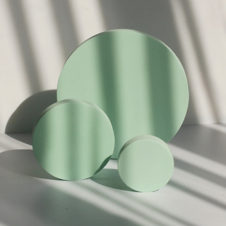 Geometry Photo Props Shooting Photography Decoration Round 3 in 1 Set (Green)