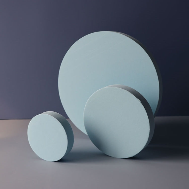 Geometry Photo Props Shooting Photography Decoration Round 3 in 1 Set (Fog Blue)