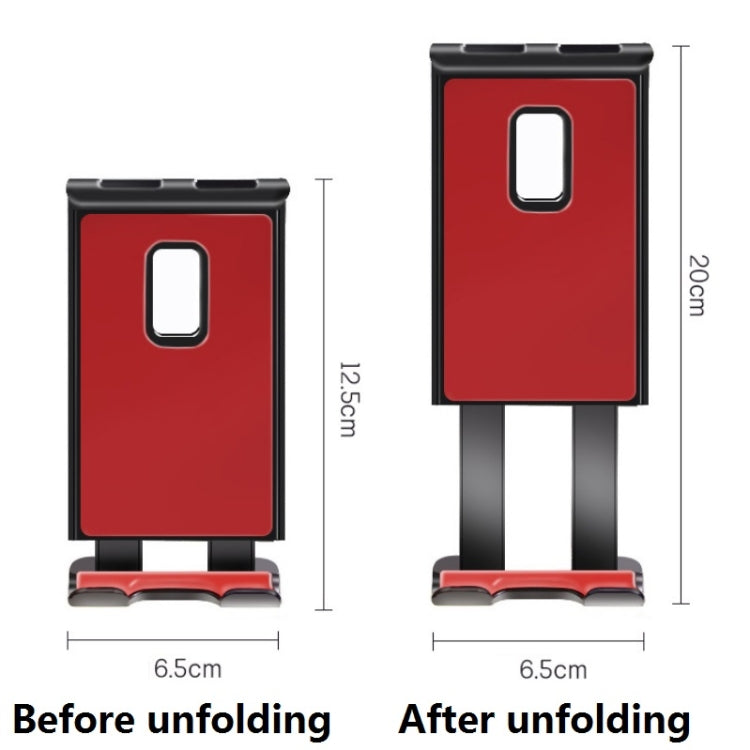 2 PCS Car Mobile Phone Tablet Suction Cup Holder