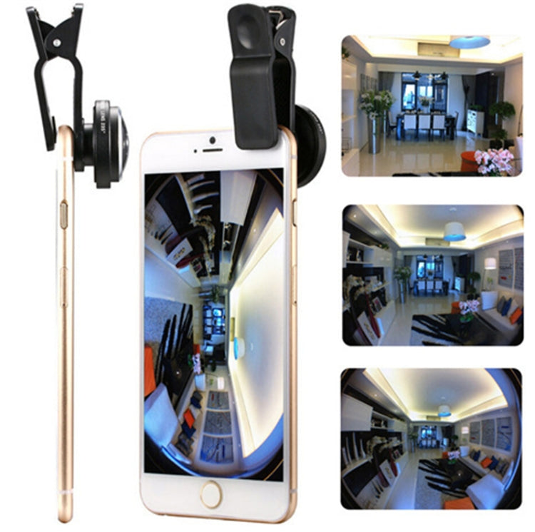Super Fisheye Acrylic Lens Mobile Phone Universal Self-timer Special Effect Lens Mobile Phone External Lens