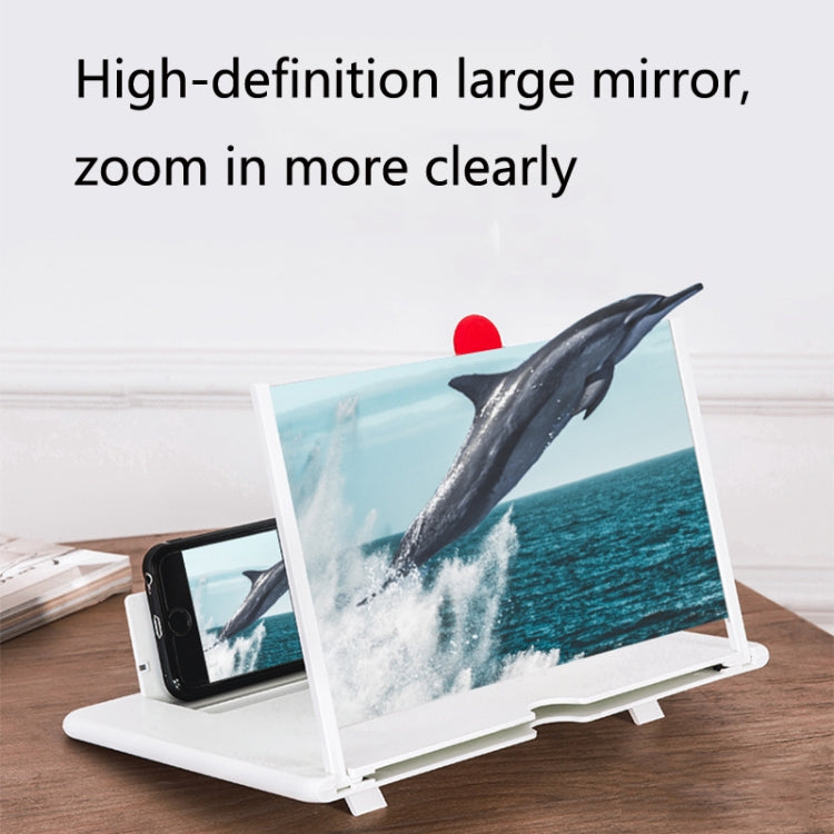16 inch Mobile Phone Screen Magnifier With Pull-Out 3D Eye Protection High-Definition Magnifying Glass Holder