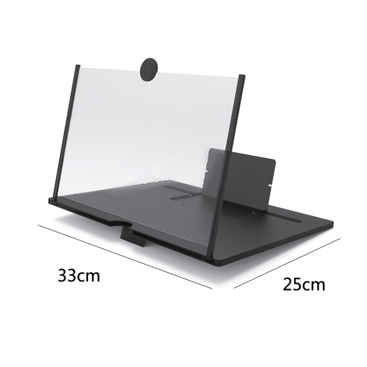 16 inch Mobile Phone Screen Magnifier With Pull-Out 3D Eye Protection High-Definition Magnifying Glass Holder