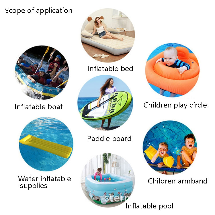 HT-785 SUP Paddle Board 16PSI High Pressure Car Inflatable Pump 12V Electric Air Pump With 6 Connectors
