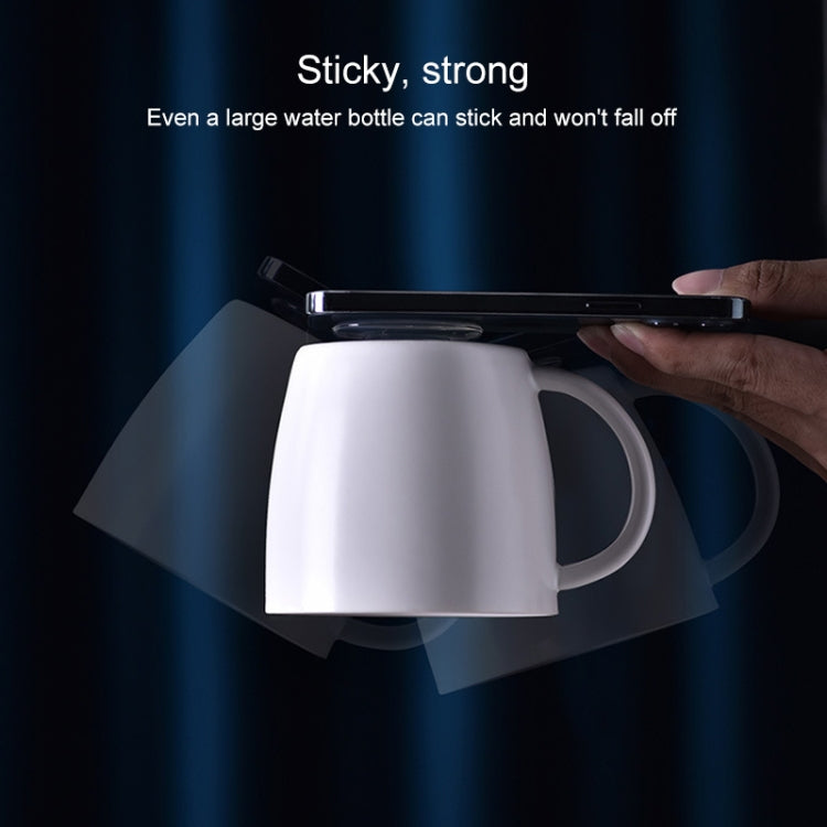 Oatsbasf 03546 Portable Data Cable Storage Bracket Sticky Lazy Bracket(Transparent)