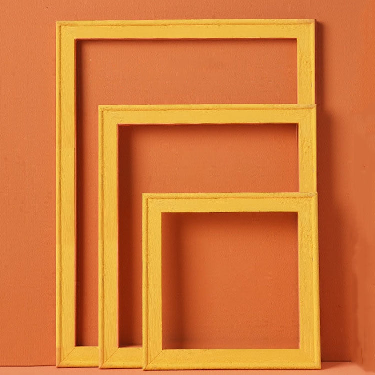 3 in 1 Different Sizes Morandi Color Wooden Photo Frame Series Color Spray Paint Photo Props Photography Background Ornaments
