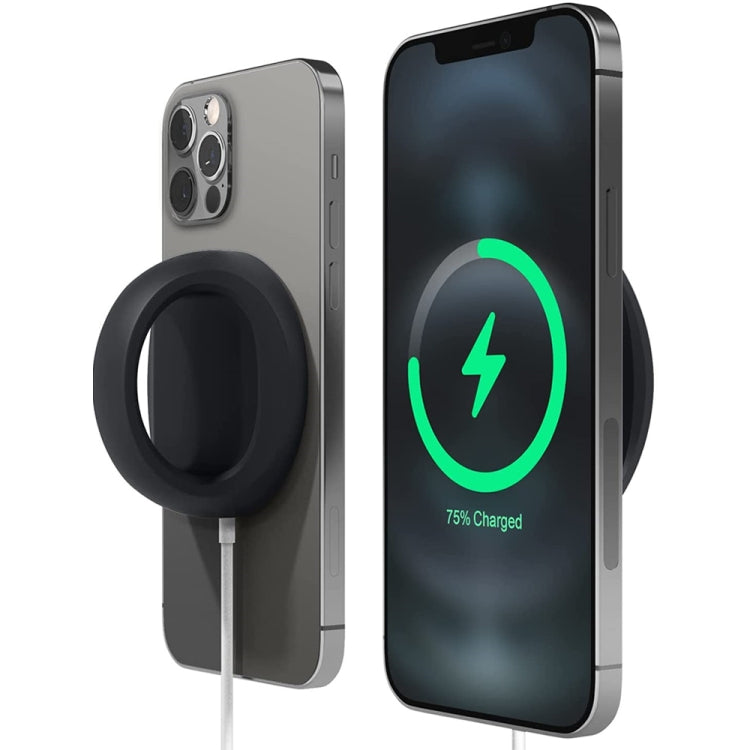 2 PCS KSK-702 Multifunctional Mobile Phone Ring Bracket Magnetic Wireless Charging Anti-Slip Ring Bracket