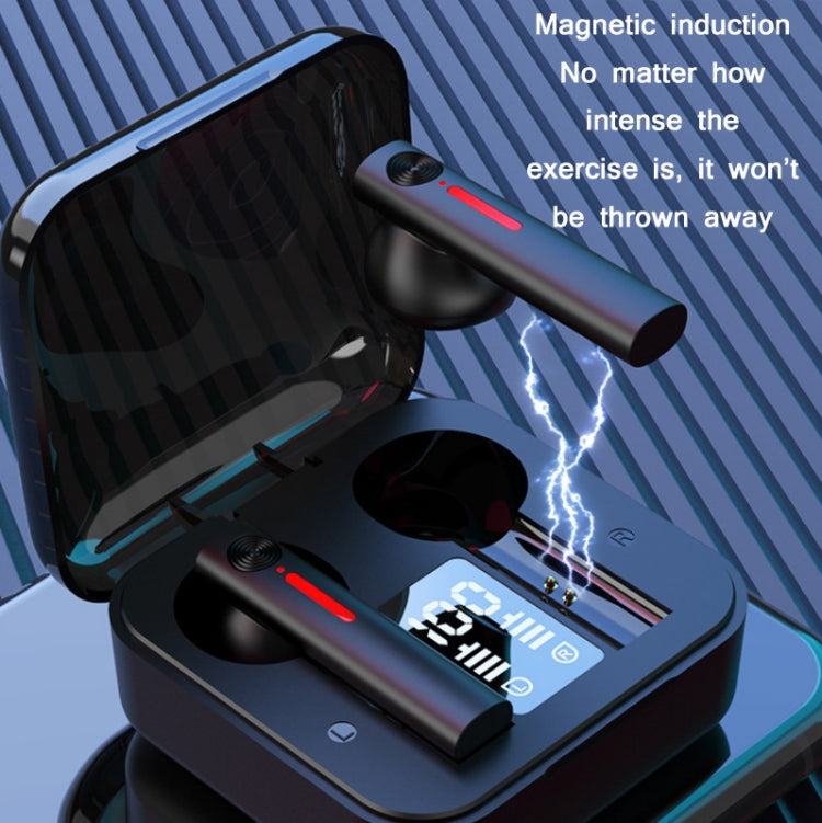 T13 TWS Digital Display Wireless In-Ear Sports Bluetooth Earphones Support Touch Control