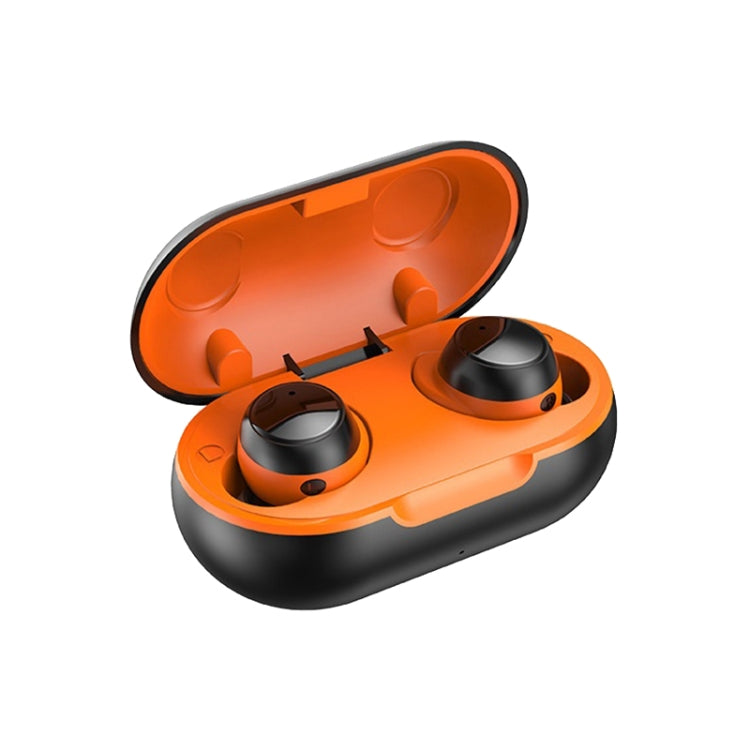 TWS-22 Bluetooth 5.0 In-Ear Sports Waterproof Noise Cancelling Touch Control Mini Headphones