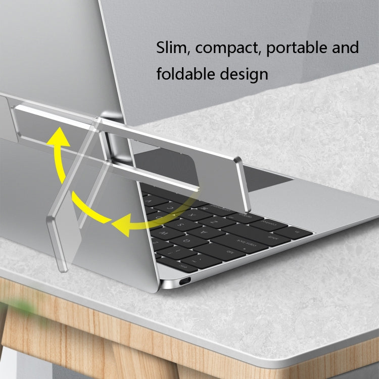 Notebook Back Sticker Extension Bracket Portable Folding Magnetic Mobile Phone Holder