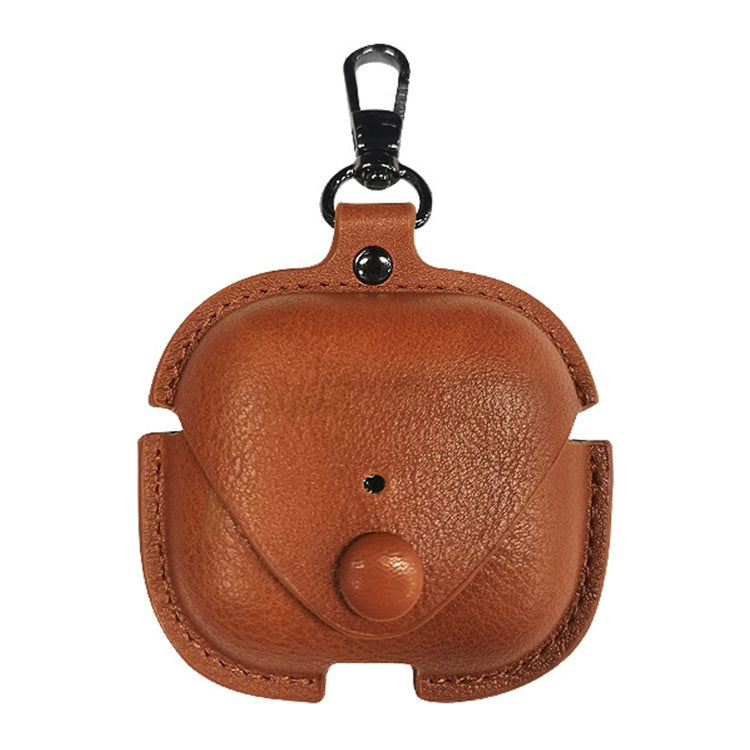 PU Leather Protective Case with Metal Buckle for AirPods 3