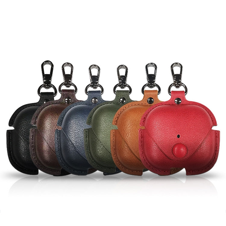 PU Leather Protective Case with Metal Buckle for AirPods 3