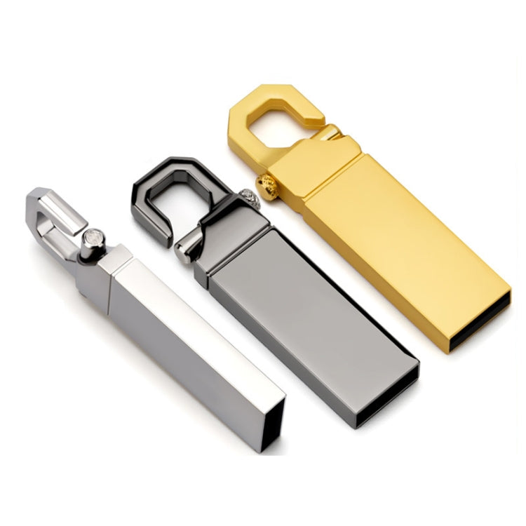 ZHP250 USB 2.0 Keychain Waterproof USB Flash Drive, Capacity:
