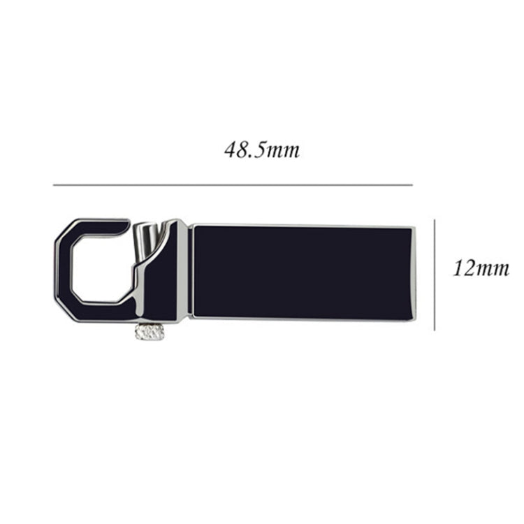 ZHP250 USB 2.0 Keychain Waterproof USB Flash Drive, Capacity: