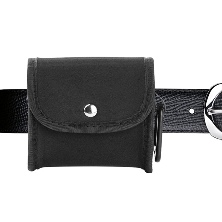 For JBL Go2 / 3 Speaker Bag Magnetic Buckle EVA Storage Box Storage Bag(Black)