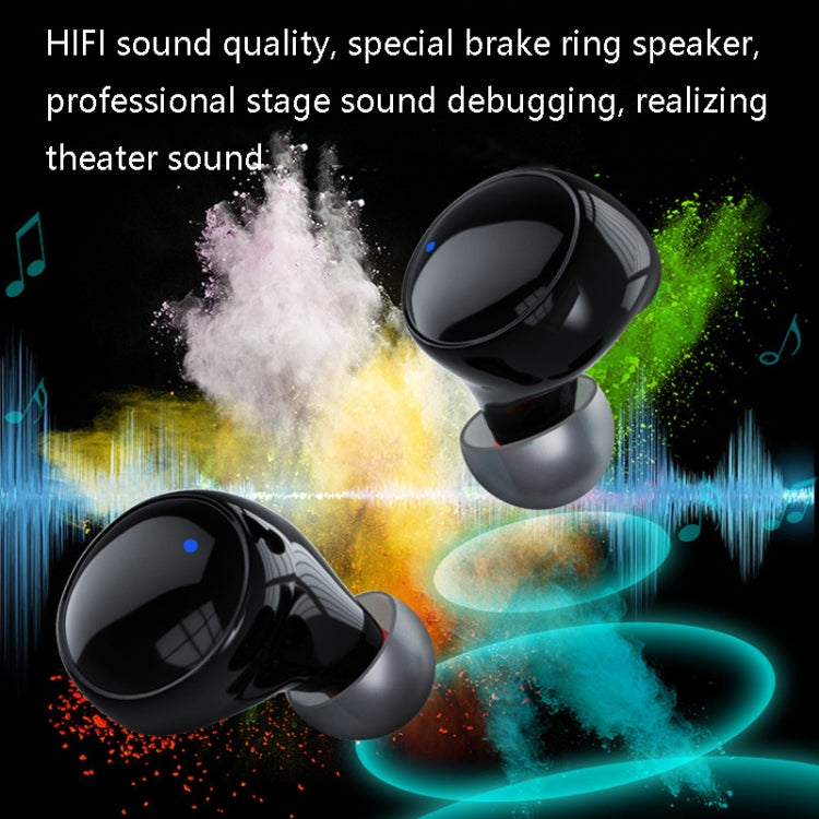 C5M Wireless Mini Bluetooth Headset Sports Game Non-Delayed Headphones(Black)