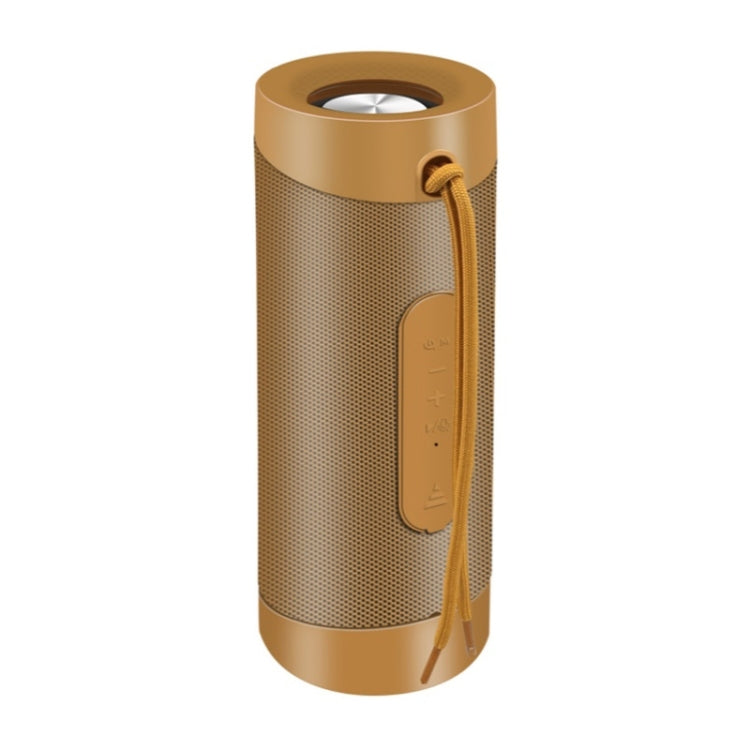 Mini Wireless Bluetooth Speaker Outdoor Subwoofer Portable Card Desktop Audio, Colour: Ultimate Yellow