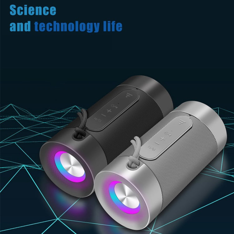 Mini Wireless Bluetooth Speaker Outdoor Subwoofer Portable Card Desktop Audio, Colour: Ultimate Black