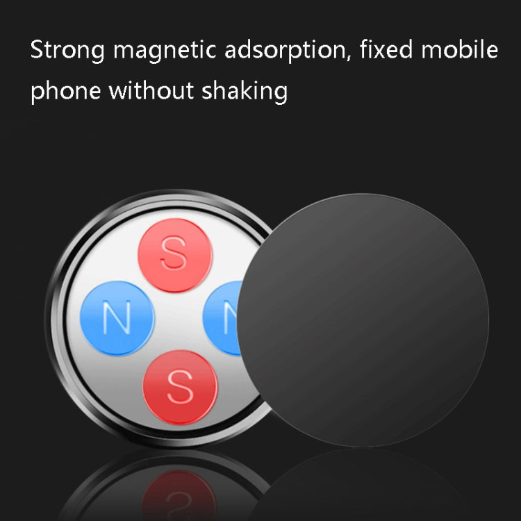 ZZ078 High-Feet Double-Ball Phone Bracket Car Magnetic Lazy Phone Holder