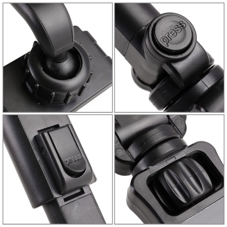 H02 Car Rearview Mirror Mobile Phone Holder Pillow Universal Car Mobile Phone Holder