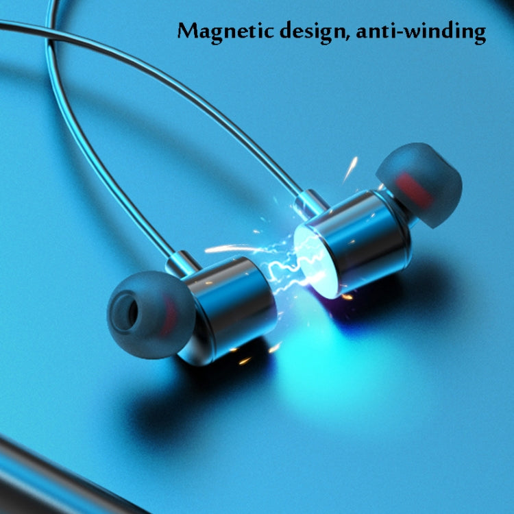 D08 Bluetooth 5.2 Sports Wireless Earphone Neck-mounted In-Ear Headset