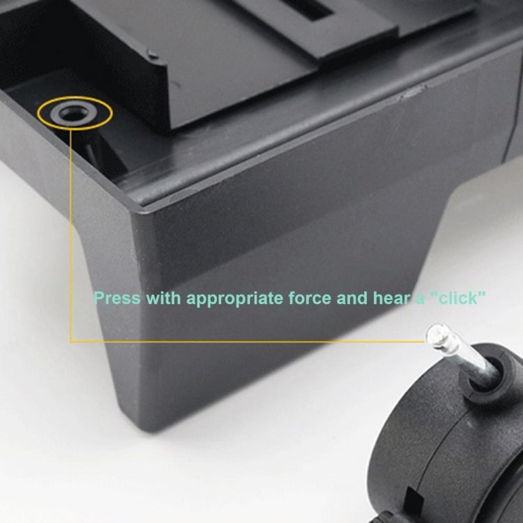 ZJ008 Computer Host Bracket with Brake Movable Tray