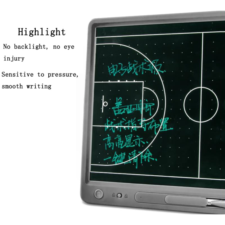 Professional Basketball Football Teaching Electronic Board, Specification: Football Board + Storage Bag