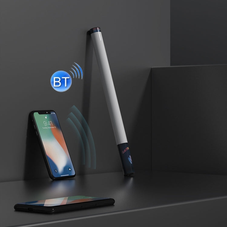 LS01 2 in 1 Hand-Held Atmosphere Colorful Light Stick & Bluetooth Speaker(Black)