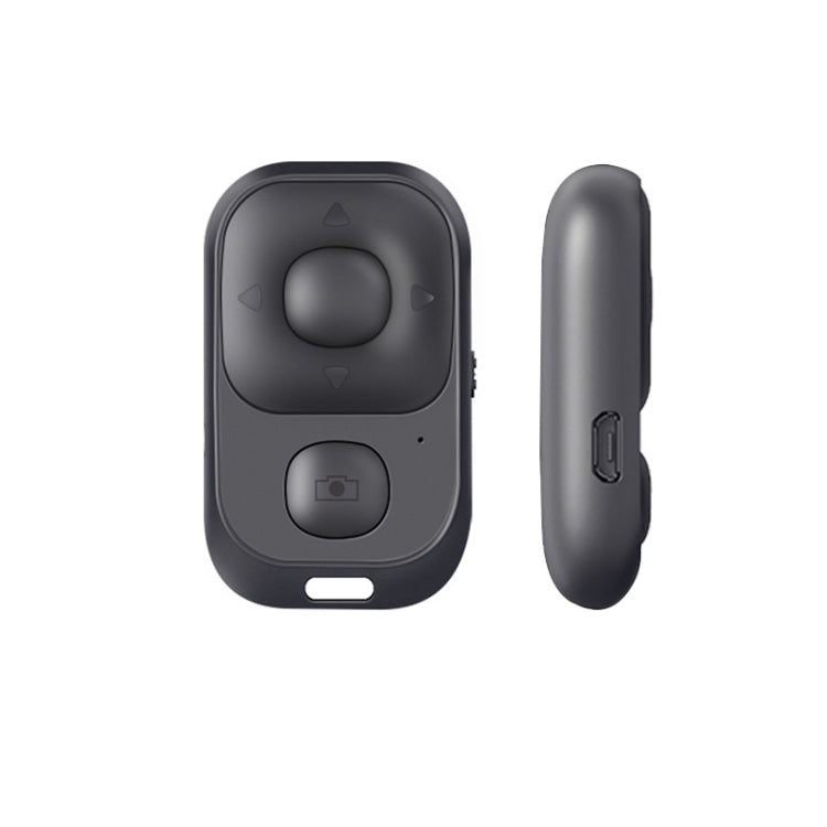 CDY001 Multifunctional USB Rechargeable Bluetooth Selfie Remote Control(Black)