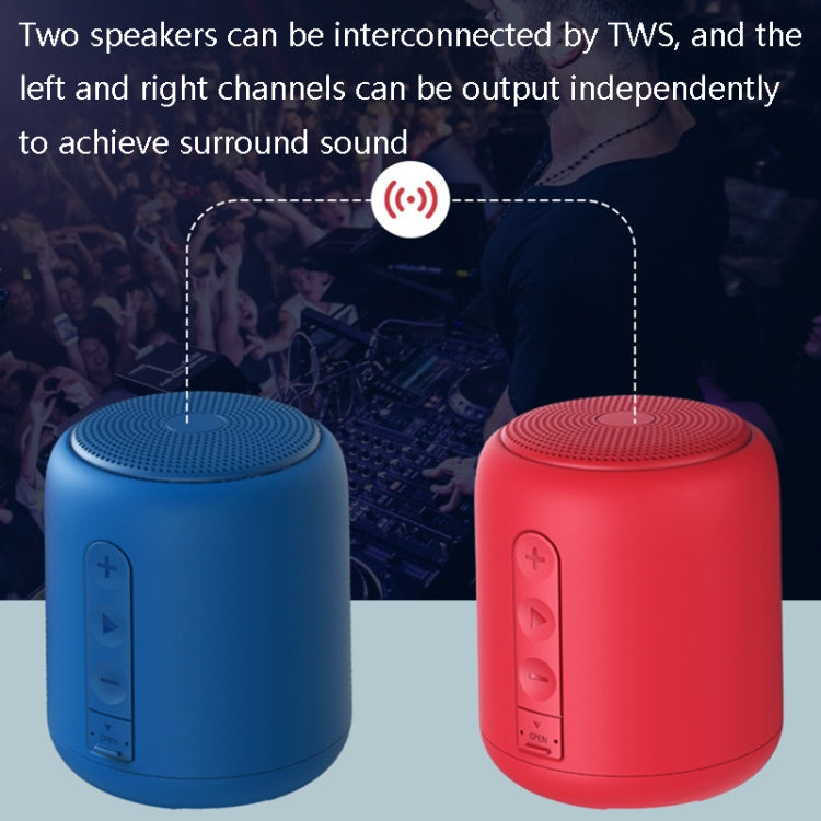 F9 TWS Mini Portable Bluetooth Speaker Support TF Card