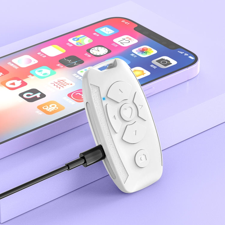 S86 Car Key Shape Multifunctional Bluetooth Selfie Video Remote Control