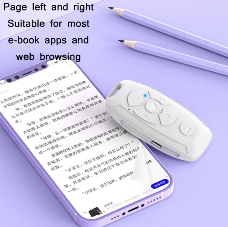 S86 Car Key Shape Multifunctional Bluetooth Selfie Video Remote Control