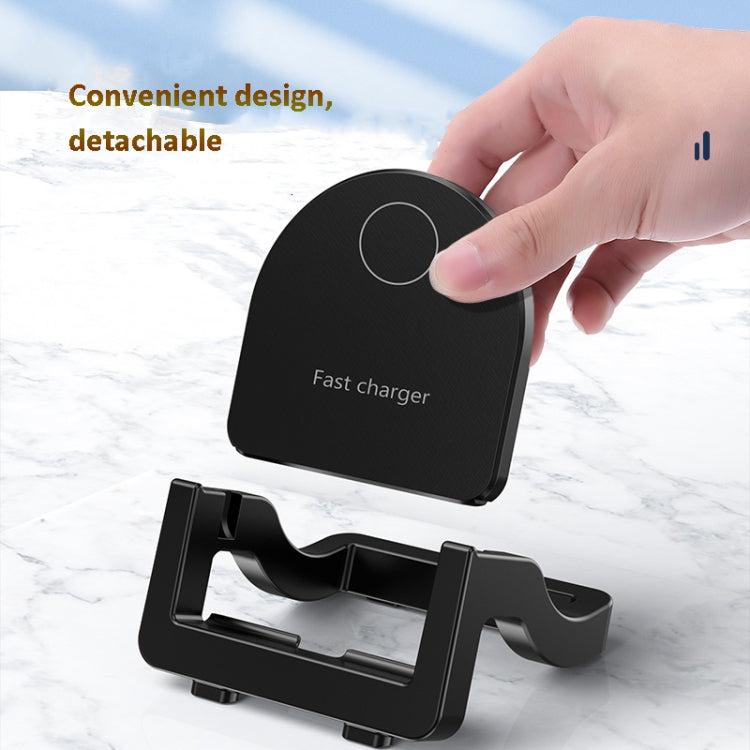 KH-18 15W Vertical Wireless Fast Charger with Phone Holder