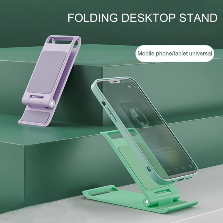 2 PCS P19S Mobile Phone Tablet Stand Plastic Folding Stand