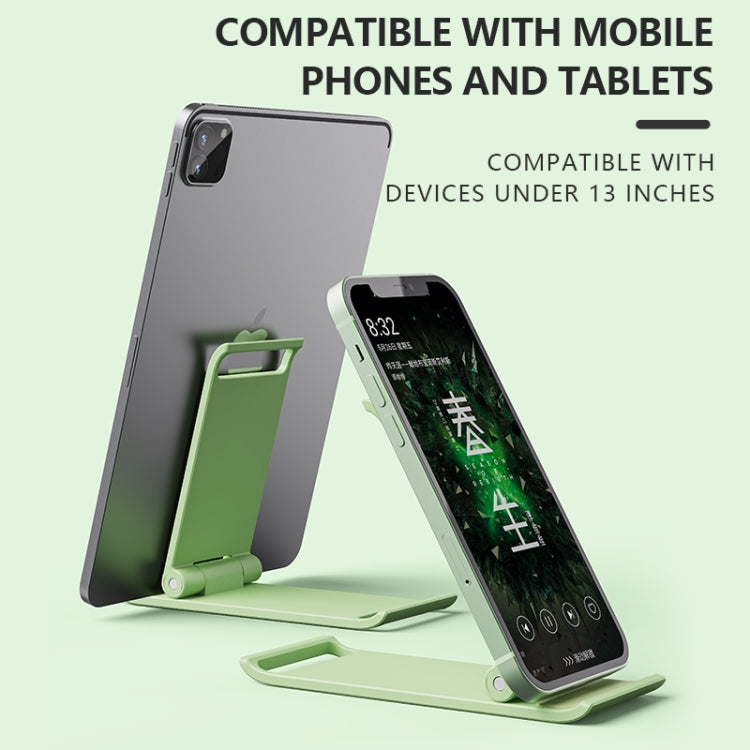 2 PCS P19S Mobile Phone Tablet Stand Plastic Folding Stand