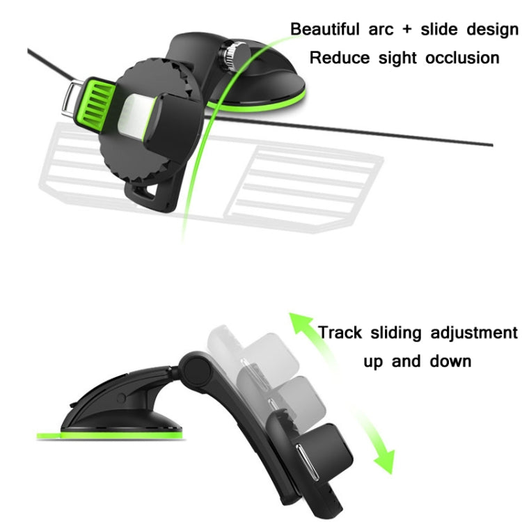 Car Diamond Suction Cup Mobile Phone Holder