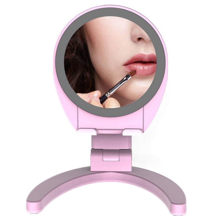 Folding Portable Mirror Phone Holder For 3-7 inch Mobile Phone