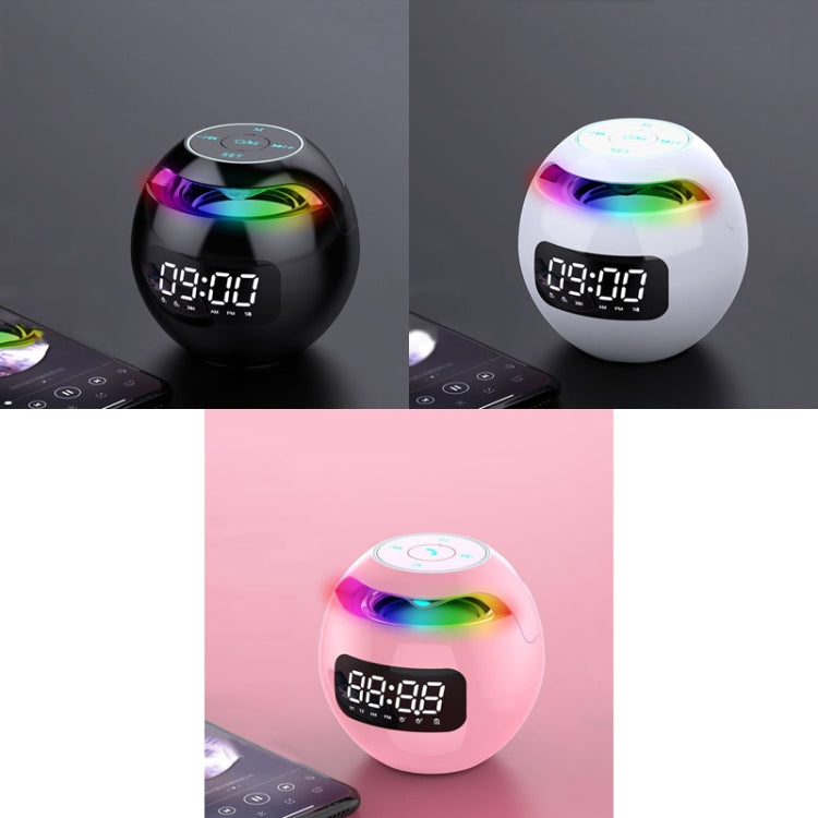 ZXL-G90 Portable Colorful Ball Bluetooth Speaker, Style: AI Voice Version (Pink)
