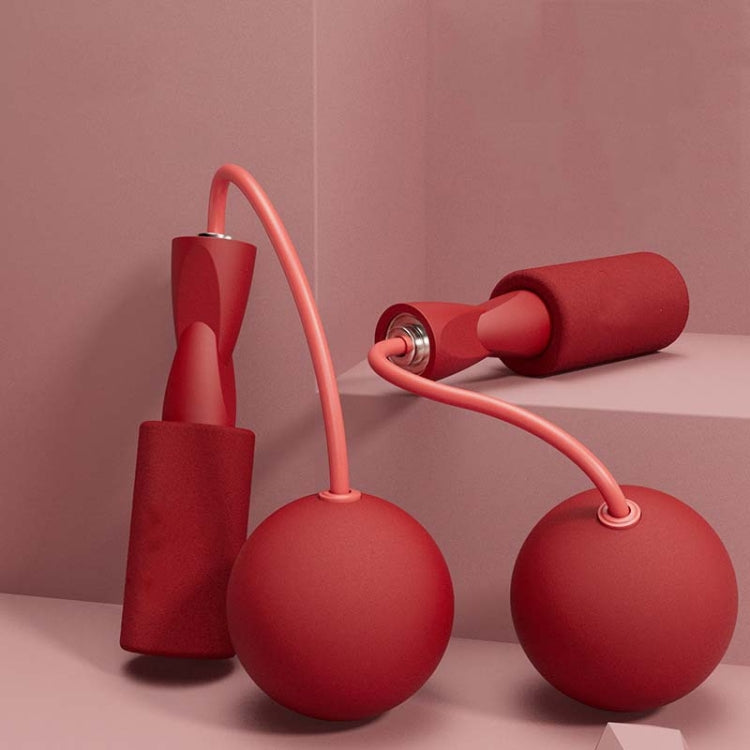 2 PCS Dual-use PVC Skipping Rope For Adults And Children, Style: 75 mm  (Red)