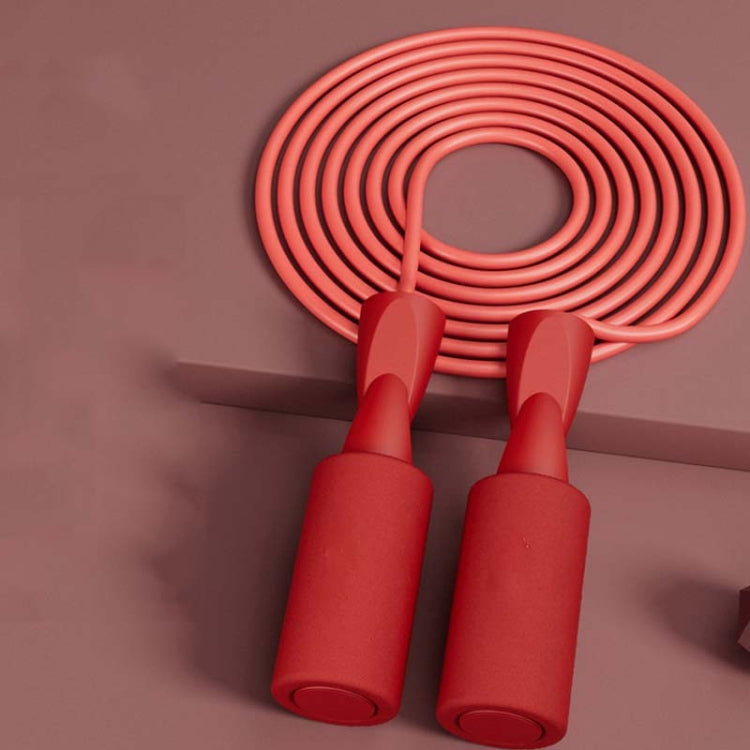 2 PCS Dual-use PVC Skipping Rope For Adults And Children, Style: Long Rope  (Red)