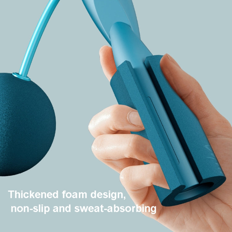 2 PCS Dual-use PVC Skipping Rope For Adults And Children, Style: 30 mm (Blue)