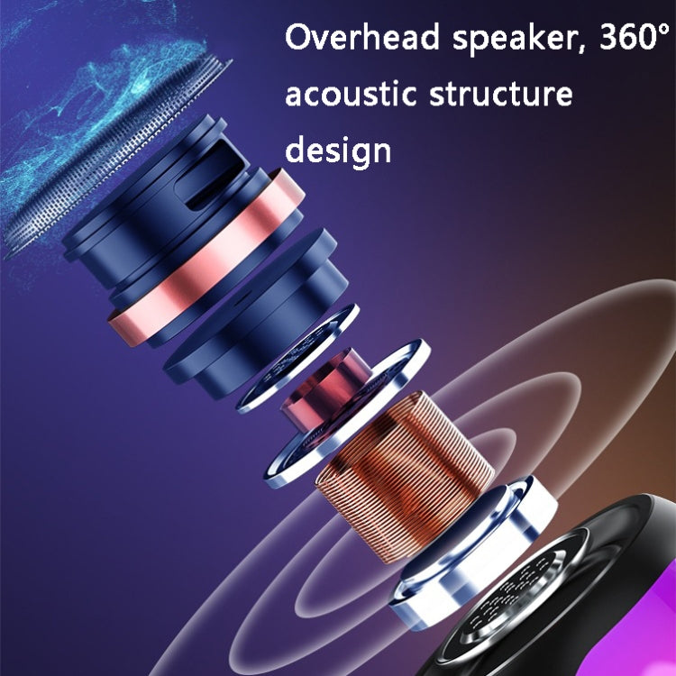 ZXL-K51 TWS Colorful LED Wireless Bluetooth Speaker