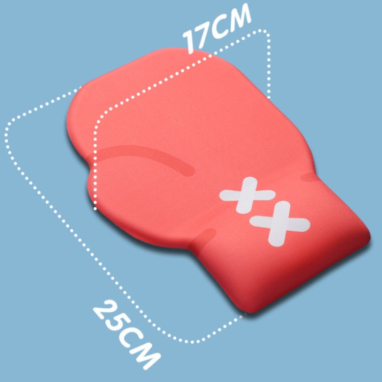 Boxing Gloves Office Silicone Keyboard Mouse Pad