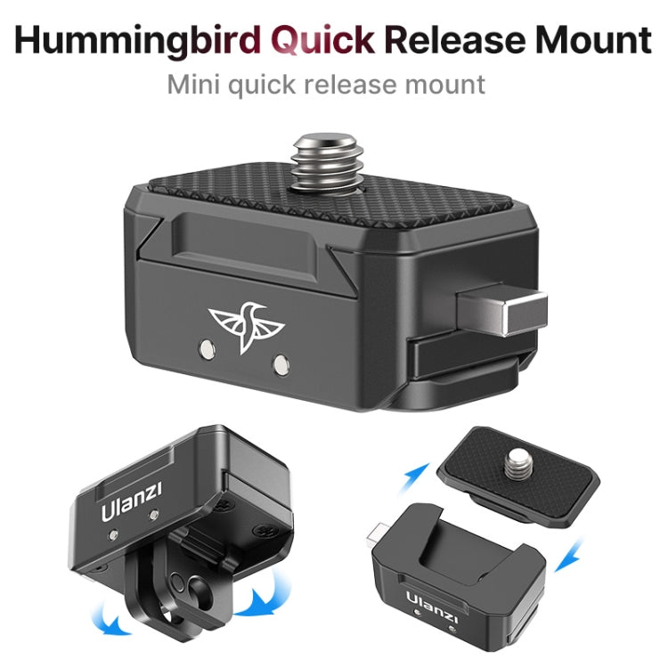 Ulanzi R081 Hummingbird Quick Release System Plate Mount Adapter