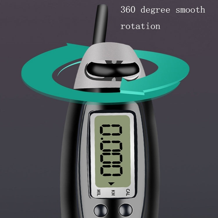 2 PCS Sport Electronic Counting Wire Skipping Rope, Style: Wired Wire Rope Pink